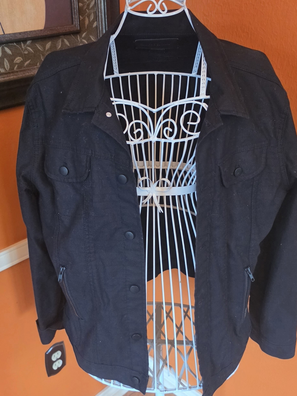 Triumph Black Lightweight Shirt Jacket